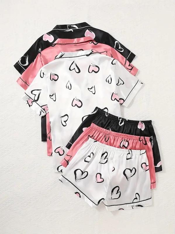 پک سه عددی لباس خواب دو تکه زنانه (sar-81-TM)