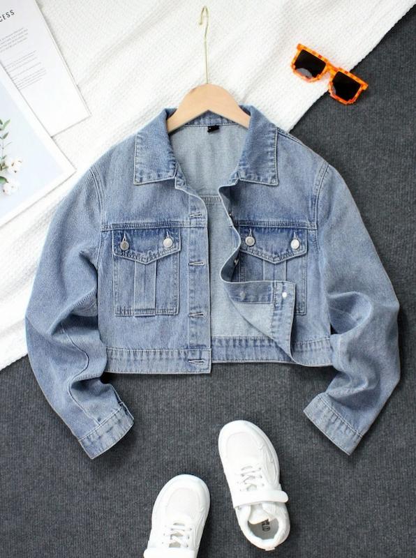 کت جین نوجوان دخترانه (13 تا 16 سال) (naf.shein.112.19)