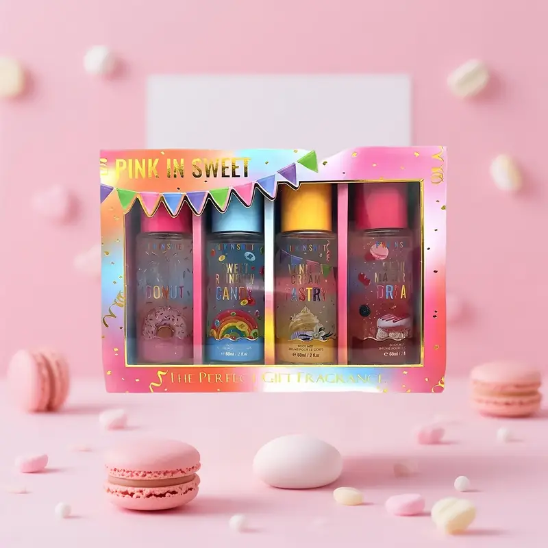 ست عطر زنانه -4 عدد (Min-31.98-TM)