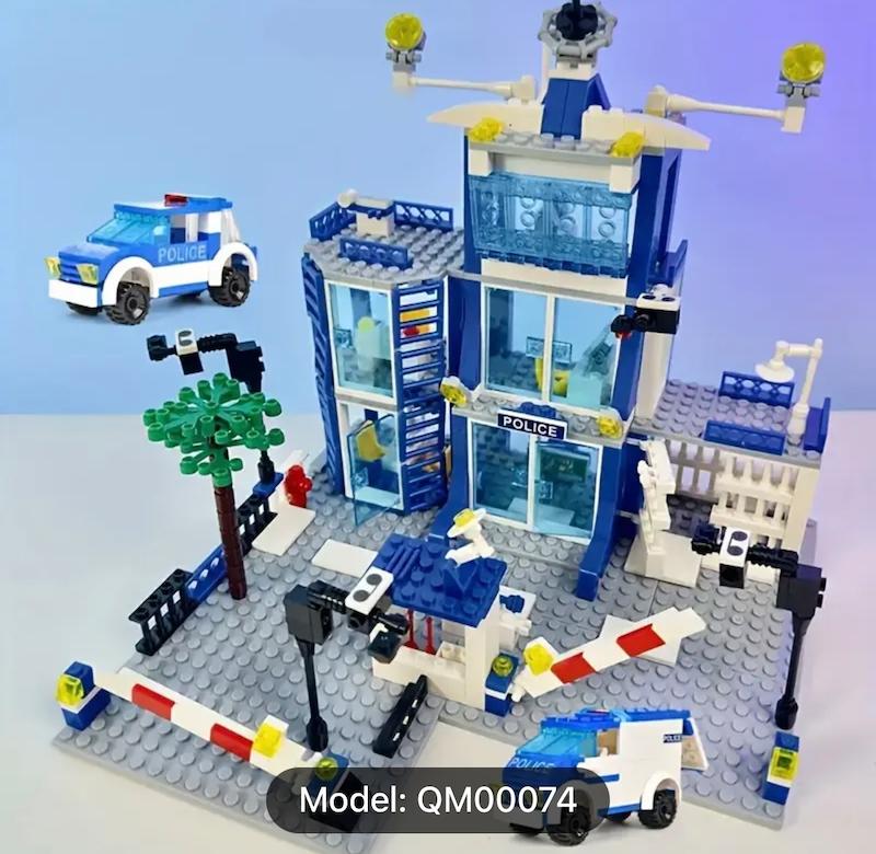 مجموعه بلوك هاي ساختماني ايستگاه پليس شهري( HED-38.13-TM)