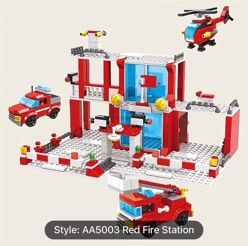 مجموعه بلوك هاي ساختماني اتش نشاني قرمز(HED-52.38-TM)