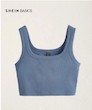 تاپ ساده زنانه SHEIN BASICS (سایز XS تا L) (naf.Shein.22.77)