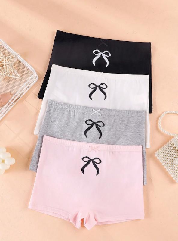 پک 4 تایی شورت پادار نوجوان دخترانه (13 تا 16 سال) (naf.shein.38.73)