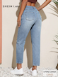 شلوار جین مام فیت  SHEIN Unity (سایز 26 تا 32) (naf.Shein.89.79)