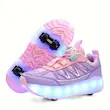 کفش اسپرت دخترانه چرخ دار (سایز ۲۷.۵تا ۳۹) (sar-100-TM)