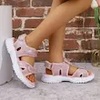 صندل تابستانی دخترانه اکلیلی با بند قابل تنظیم(سایز 25.5 تا 36) (Peg-33-TM)