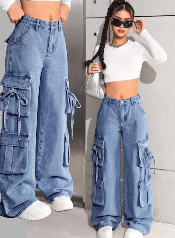 شلوار جین نوجوان دخترانه (13 تا 16 سال) (naf.shein.164.35)