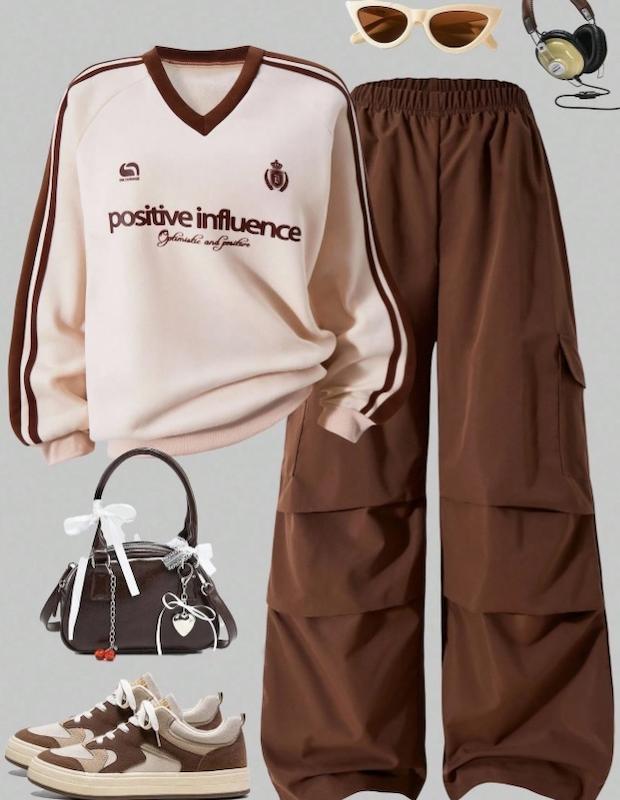 ست دوتیکه دورس و شلوار پاییزه دخترانه (13 تا 16 سال) (naf.shein.114.76)