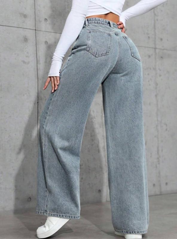 شلوار جین بگ نوجوان دخترانه (13 تا 16 سال) (naf.shein.103.01)