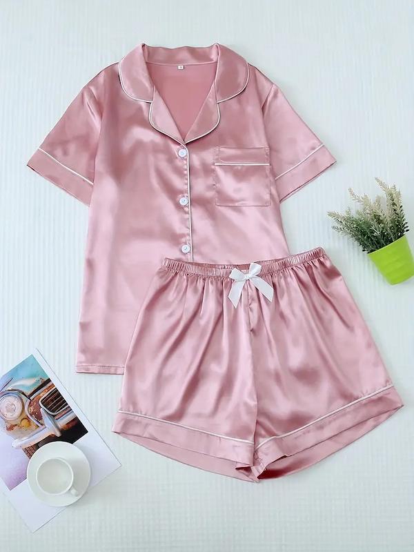 ست 2 تیکه لباس خواب زنانه (sar-21-TM)