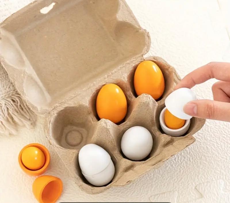 ١مجموعه اسباب بازي تخم مرغ مصنوعي كودكان(HED-20.74-TM)