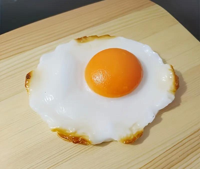 ماكت تخم مرغ سرخ شده واقعي ١ تكه(HED-11.83-TM)