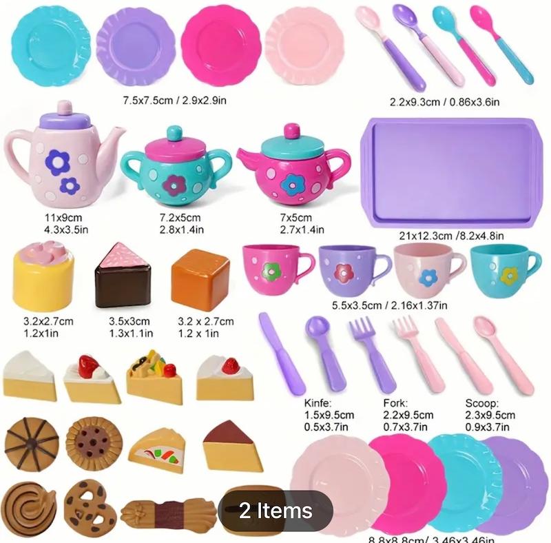 ست چاي مخصوص مهماني دخترانه(HED-21.40-TM)