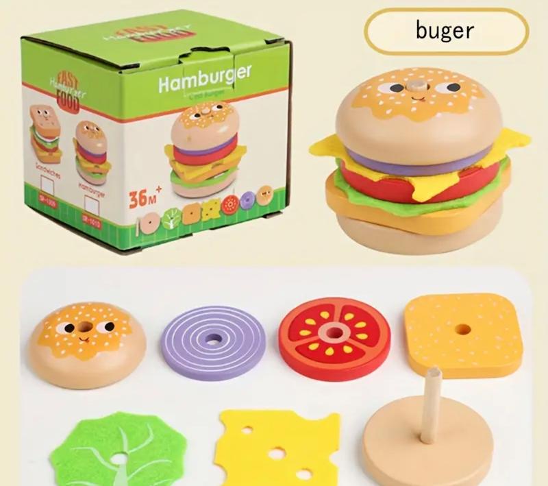 ست بازي ساندويچ همبرگر(HED-16.81-TM)