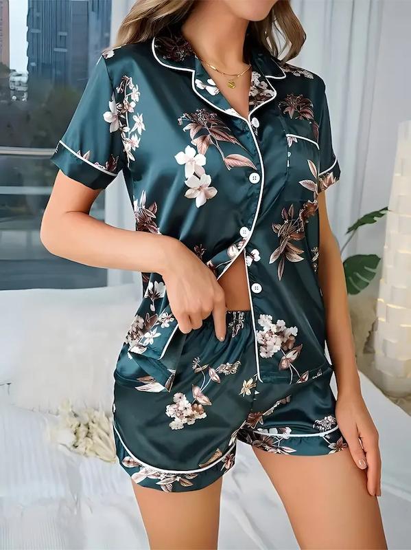 ست 2 تیکه لباس خواب زنانه (sar-26-TM)