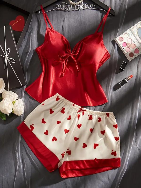 ست 2 تیکه لباس خواب زنانه (sar-19-TM)