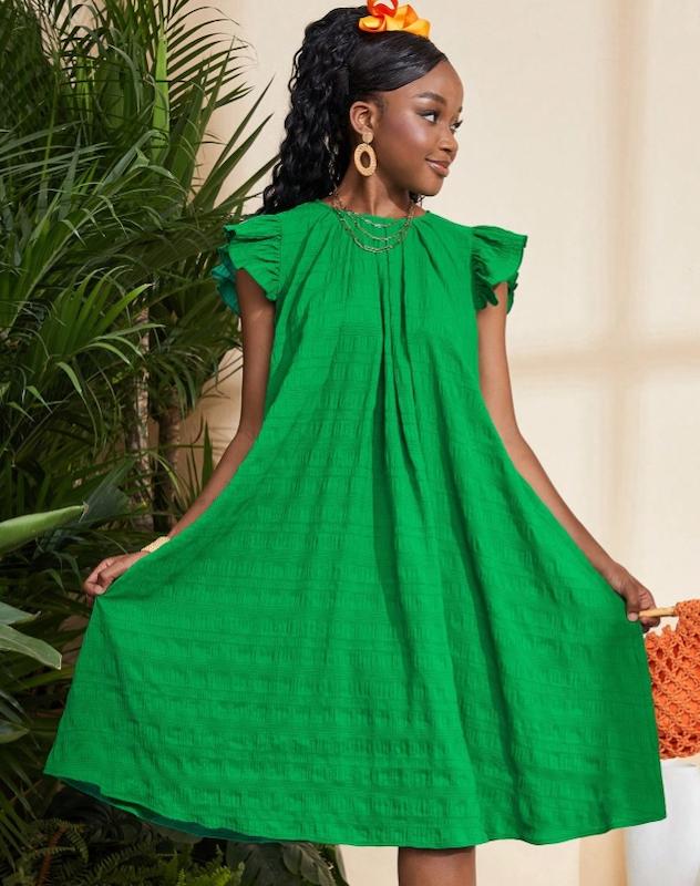 پیراهن مجلسی نوجوان دخترانه (13 تا 16 سال) (naf.shein.75.46)