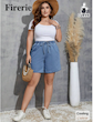شلوارک جین زنانه Firerie (سایز 44 تا 52) (naf.Shein.67.75)