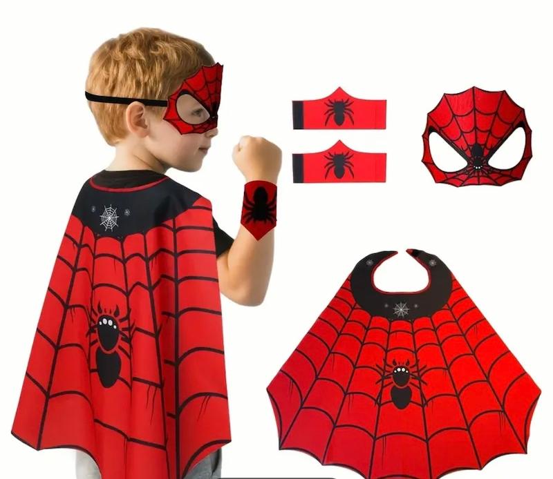 ست شنل و ماسک ابرقهرمانی کودکان(HED-20.19-TM)