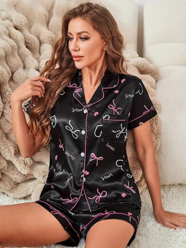 ست 2 تیکه لباس خواب زنانه (sar-29-TM)