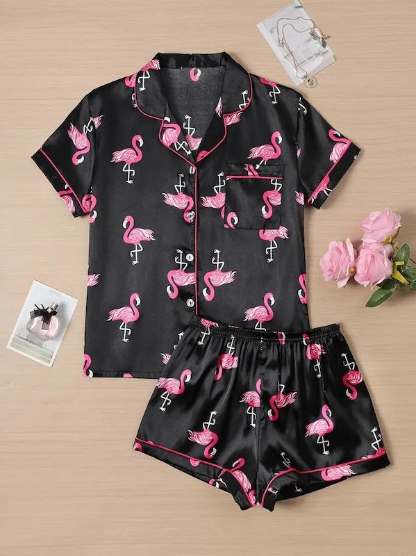 ست 2 تیکه لباس خواب زنانه (sar-33-TM)