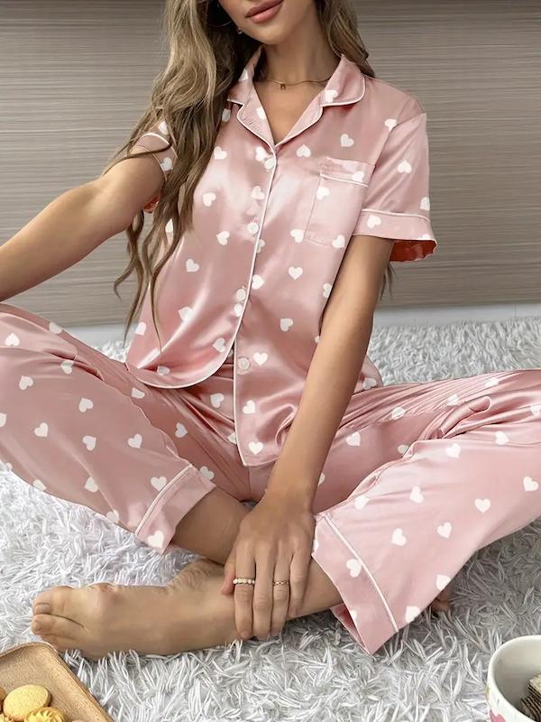 ست 2 تیکه لباس خواب زنانه (sar-33-TM)