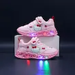 کفش دخترانه پرنسس روشن‌شونده با چراغ(سایز 23 تا 29) (Peg-38-TM)