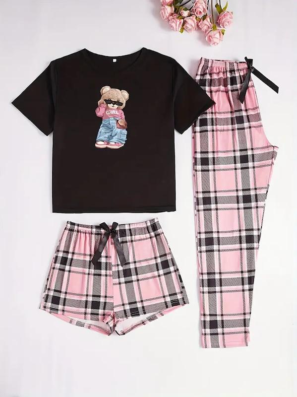 ست 2 تیکه لباس خواب زنانه (sar-29-TM)