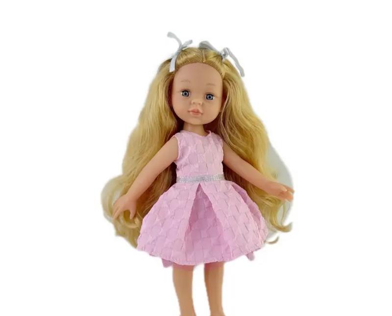 عروسک ۱۲ اینچی با شانه و کیف دستی(HED-42.58-TM)