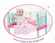 تخت خواب دو طبقه و ست بازی Belinda Baby Doll Deluxe با ابعاد 21.59 سانتی متر(HED-97.96-TM)