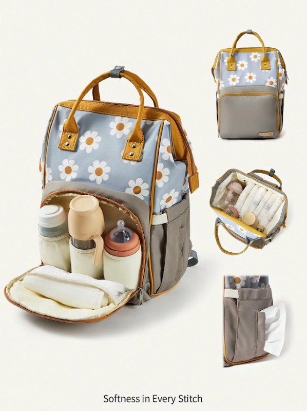 کوله پشتی مخصوص مادر (مدل Cozy Pixies) (TAR-93-SHEIN)