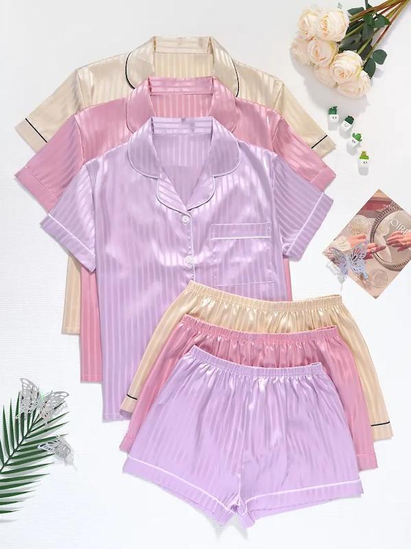 ست 2 تیکه لباس خواب زنانه (sar-64-TM)