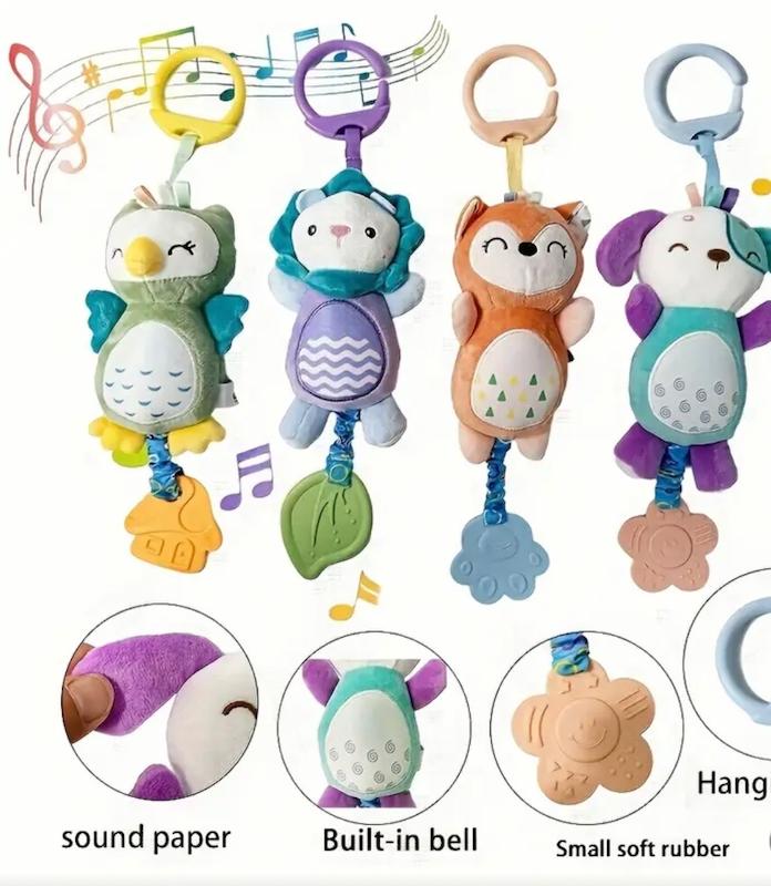 اسباب‌بازی بادی کودک ۱ عددی با دسته با کنتراست بالا (Hed-15.86-TM)