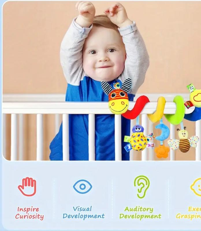 موبایل کودک طرح حیوانات رنگارنگ(Hed-19.82-TM)