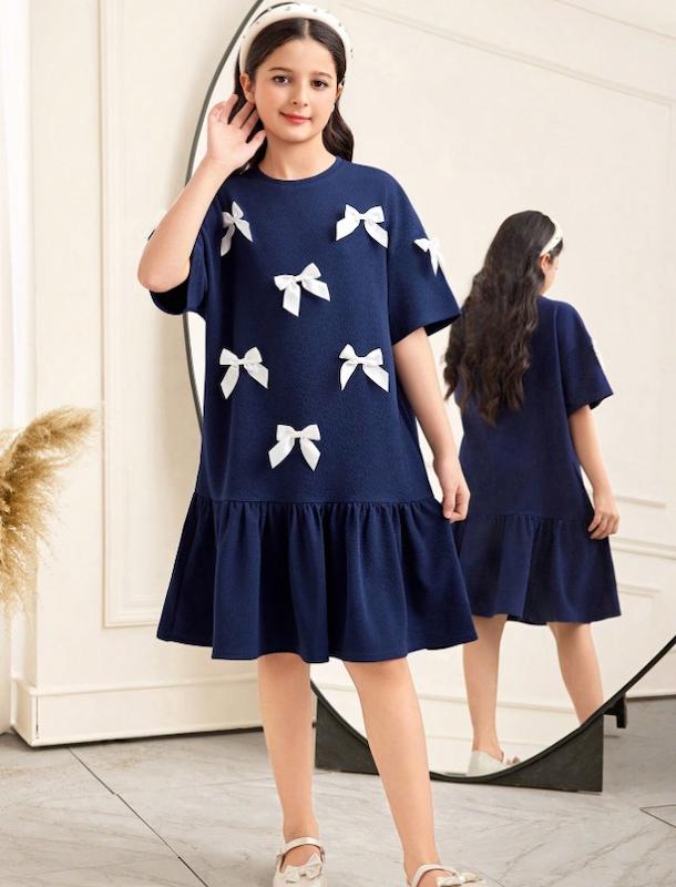 پیراهن مجلسی دخترانه (8 تا 10 سال) (naf.shein.64.08)