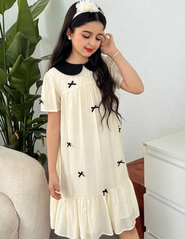 پیراهن مجلسی نوجوان دخترانه (9 تا 11 سال) (naf.shein.77.30)