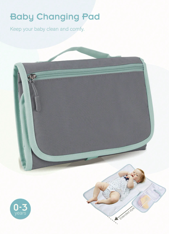 زیرانداز تعویض پوشک ضد آب و قابل حمل (TAR-39-SHEIN)