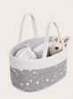 سبد نگهدارنده پوشک مادر طرح ستاره بافته شده (TAR-63-SHEIN)