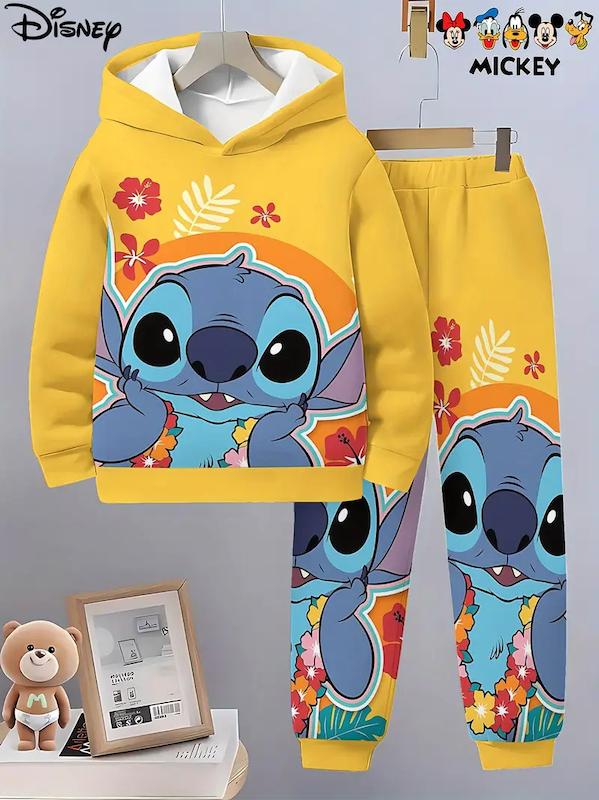 ست هودی و شلوار دخترانه ( 5 تا 13 سال )(Min-28.24-TM)