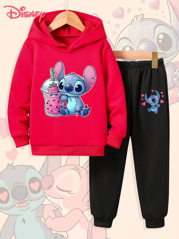 ست هودی و شلوار دخترانه ( 3 تا 7 سال )(Min-31.61-TM)