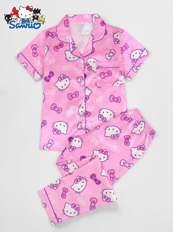 ست 2 تیکه لباس خواب زنانه (sar-35-TM) 