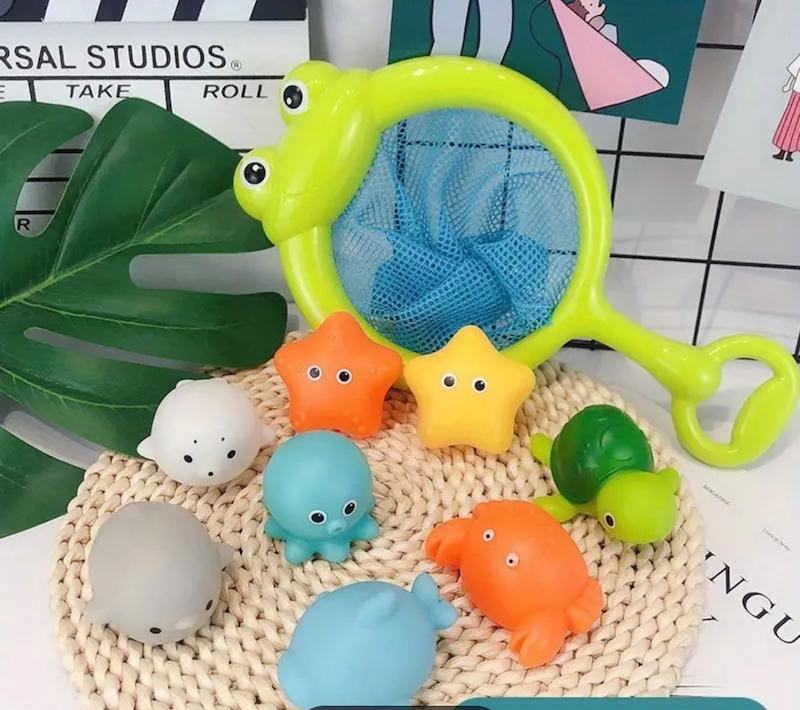 اسباب‌بازی‌های حمام بدون سوراخ رنگارنگ اکلیلی(Hed-15.75-TM)