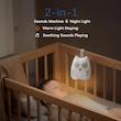 دستگاه صدای سفید طرح جغد با چراغ خواب (sar-62-TM)