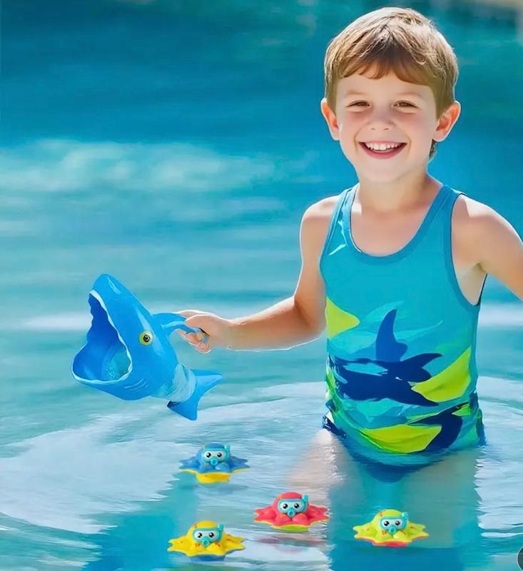 اسباب‌بازی‌های استخر کوسه کودکان با هشت‌پای تاشو(Hed-22.79-TM)