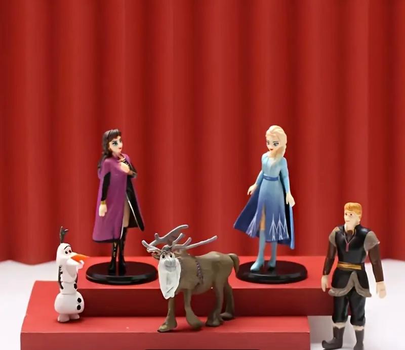 مجموعه عروسک‌های کلکسیونی ۵ تکه دیزنی فروزن(Hed-20.19-TM)