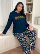 ست لباس خواب زنانه سایز بزرگ هری پاتر(سایز 2XL تا 5XL) (Peg-40-TM)