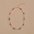 گردنبند زنانه رزینی طرح برش هندوانه (Peg-9-TM)