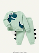 ست دوتیکه دورس و شلوار پاییزه نوزادی پسرانه (Cozy Pixies) (نوزادی تا 3 سال) (naf.shein.53.39)