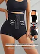  شورت زنانه فرم‌دهنده شکم و لیفت باسن با کمر بلند(سایز S تا XL) (Peg-21-TM)