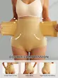  شورت زنانه فرم‌دهنده شکم و لیفت باسن با کمر بلند(سایز S تا XL) (Peg-21-TM)